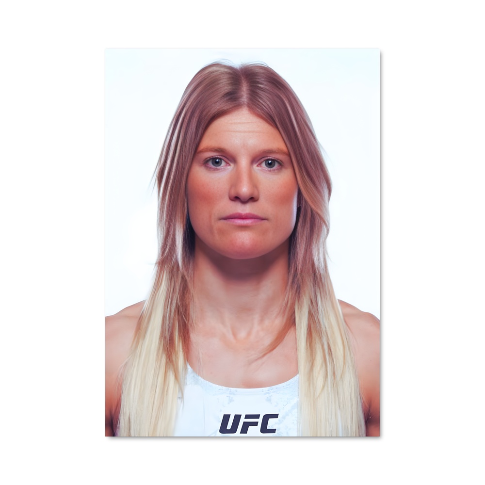 Poster Aura Dorée – affiche MMA